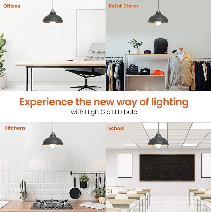 Orient Electric 12W High Glow LED bulb| 180-degree wide beam angle| Voltage surge protection up to 4 kV| 6500K, Cool White| B22d base| Made in India| Pack of 2 - Image 3